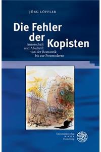 Die Fehler Der Kopisten