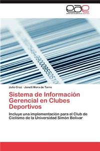 Sistema de Información Gerencial en Clubes Deportivos