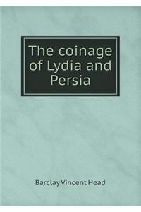 The coinage of Lydia and Persia
