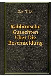 Rabbinische Gutachten Über Die Beschneidung