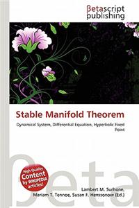 Stable Manifold Theorem