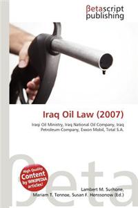 Iraq Oil Law (2007)