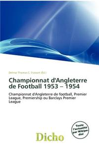 Championnat D'Angleterre de Football 1953 - 1954