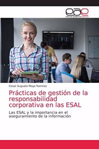 Prácticas de gestión de la responsabilidad corporativa en las ESAL