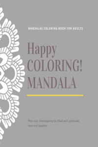 Mandala Coloring Book for Adults