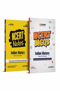 NCERT Notes & MCQs Indian History Class 6 -12 (Old + New) (EditionI)