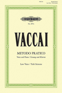 Metodo Pratico Di Canto Italiano for Voice and Piano (Low Voice)