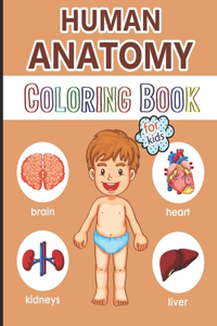 Human Anatomy Coloring Book for Kids