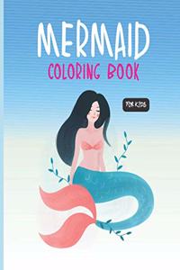 Mermaid Coloring Book For Kids