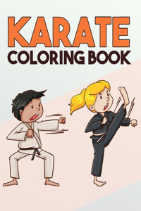 Karate Coloring Book