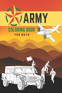 Army Coloring Book For Boys