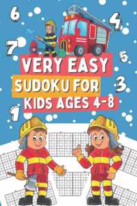 Very Easy Sudoku for Kids Ages 4-8