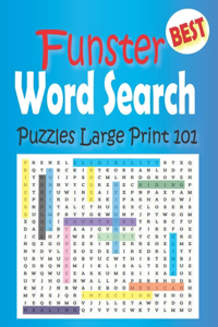 Funster Word Search 101 Puzzles Large Print