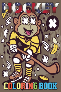 Hockey Coloring Book