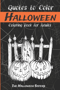 Halloween Quotes to Color