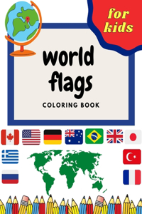 World Flags Coloring Book For Kids