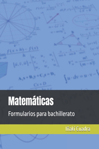 Formularios para bachillerato. Matemáticas