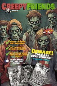 My Creepy Friends - Coloring Book