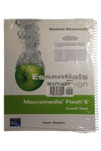 Essn for Desgn Macromed Flash 8 Lv2&s/CD Pk