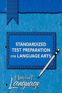 Harcourt School Publishers Lenguaje: Te Stndrdzd Tst Prep Gr4