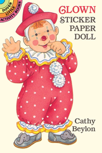 Clown Sticker Paper Doll