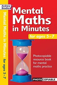 Mental Maths in Minutes for Ages 5-7