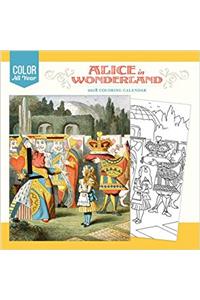 Alice in Wonderland 2018 Colouring Calendar