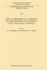 Cambridge Platonists in Philosophical Context