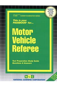 Motor Vehicle Referee