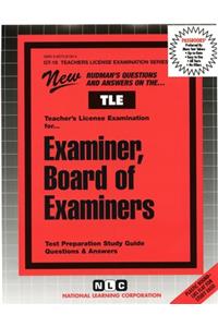 Examiner, Board of Examiners