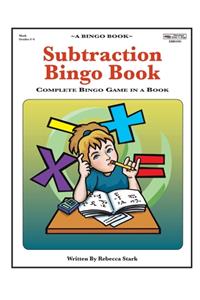 Subtraction Bingo Book