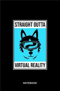 Virtual Reality Art Graphic Notebook