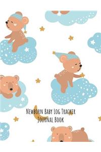 Newborn Baby Log Tracker Journal Book: Daily Schedule feeding, sleep and diaper, Chart and Notes for Parents, Nannies, Daycare, Babysitter, Caregiver