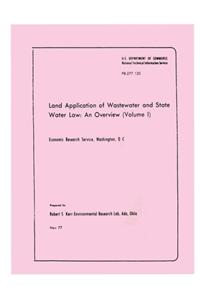 Land Application of Wastewater and State Water Law