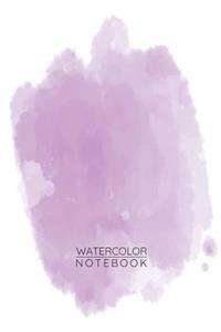 Purple Watercolor Notebook - Sketch Book for Drawing Painting Writing - Purple Watercolor Journal - Purple Watercolor Diary