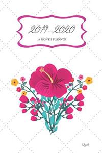 2019 - 2020 18 Month Planner; Quilt