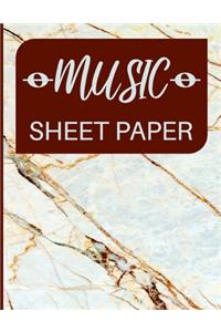 Music Sheet Paper