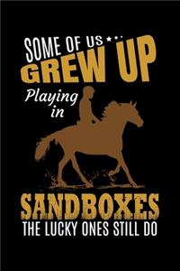 Some of us grew up playing in sandboxes the lucky ones still do
