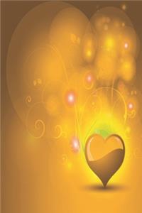 Notebook Luminous Heart yellow Edition