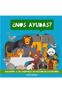 ¿Nos ayudas? ¡Salvemos a los animales en peligro de extinción!
