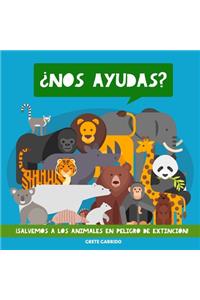 ¿Nos ayudas? ¡Salvemos a los animales en peligro de extinción!