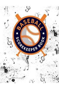 Baseball Scorekeeper Book