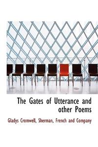 The Gates of Utterance and Other Poems