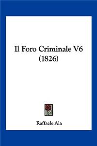 Il Foro Criminale V6 (1826)