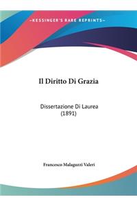 Il Diritto Di Grazia: Dissertazione Di Laurea (1891)