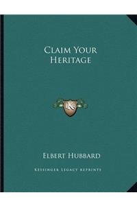 Claim Your Heritage