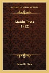 Maidu Texts (1912)