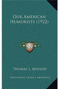 Our American Humorists (1922)