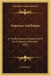 Temperance And Religion