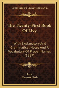 The Twenty-First Book Of Livy